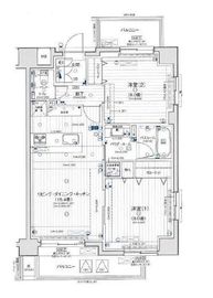 パレステージ山手石川町 2階 間取り図