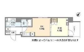 YSレジデンス代田橋 308 間取り図
