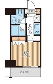 City Lux Tobe 912 間取り図