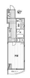 パシフィックコート中延 5F1 間取り図