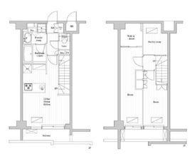 レジデンス桜新町ガーデン 105 間取り図