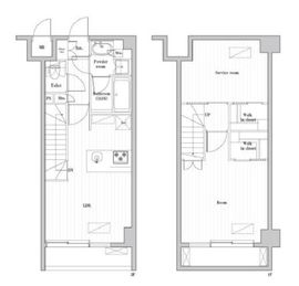 レジデンス桜新町ガーデン 112 間取り図