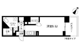 グロースメゾン新横浜 1007 間取り図