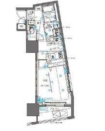 ZOOM横浜桜木町 7階 間取り図