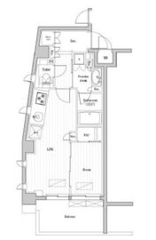 レジデンス桜新町ガーデン 307 間取り図