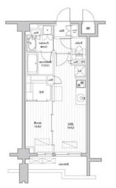 レジデンス桜新町ガーデン 203 間取り図