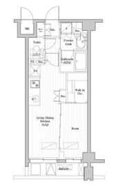 レジデンス桜新町ガーデン 212 間取り図