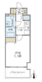 KDX吾妻橋レジデンス 402 間取り図