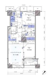 ザ・東京タワーズ シータワー 16階 間取り図