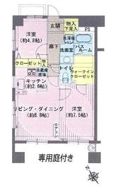 ヒルレジデンス大崎 1階 間取り図