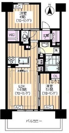 ブリリアシティ石神井公園アトラス 5階 間取り図