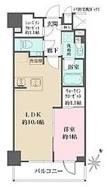 ザ・パークワンズ三軒茶屋 3階 間取り図