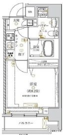 レガリス大塚 402 間取り図