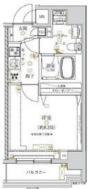 レガリス大塚 602 間取り図