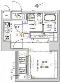 レガリス大塚 203 間取り図