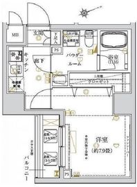 レガリス大塚 703 間取り図