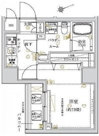 レガリス大塚 803 間取り図