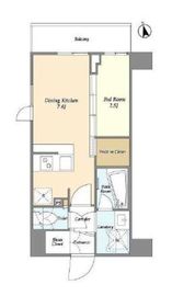 La Douceur志茂 (ラドゥセール志茂) 409 間取り図