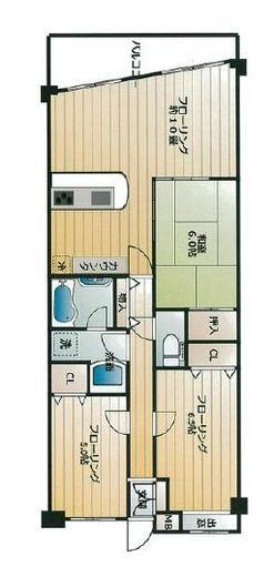 グランシティ目白台 2階 間取り図