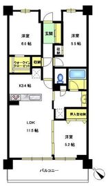 プラウド清澄白河リバーサイド 12階 間取り図