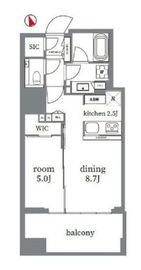グランドヒルズ南青山 6階 間取り図