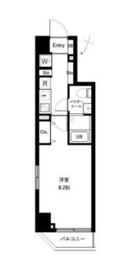 アーバンパーク要町 601 間取り図