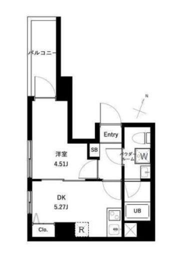 アーバンパーク要町 203 間取り図