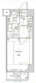 KNOTS浅草 2階 間取り図