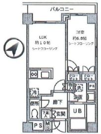 ファインステージ新横浜 1階 間取り図