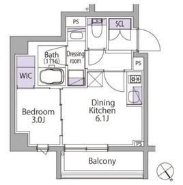 イプセ三軒茶屋 305 間取り図