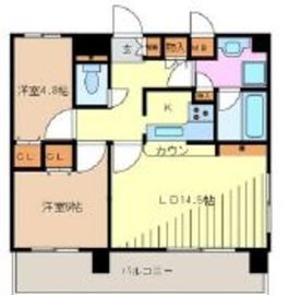 フォレシティ秋葉原 1201 間取り図