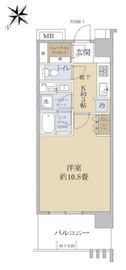 三田聖坂ガーデンレジデンス 4階 間取り図