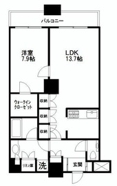 ザ・東京タワーズ シータワー 19階 間取り図
