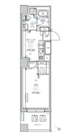 LEXE AZEST横濱関内 8階 間取り図