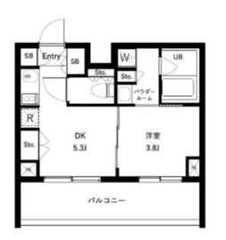 セジョリ高井戸 406 間取り図