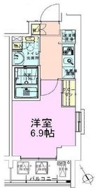 門前仲町レジデンス参番館 805 間取り図