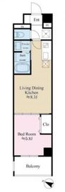 夢玄坂 402 間取り図
