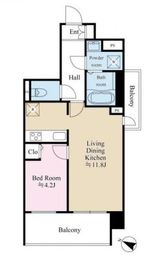 夢玄坂 201 間取り図