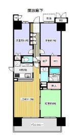 ヴィオスガーデン城山 1117 間取り図