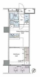 LUXENA HEIWADAI (ラグゼナ平和台) 403 間取り図