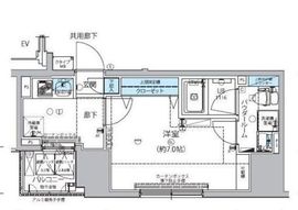 メインステージ信濃町 5階 間取り図