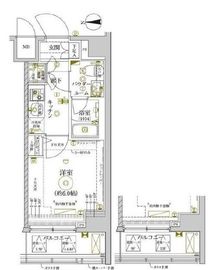 レアライズ新丸子 10階 間取り図