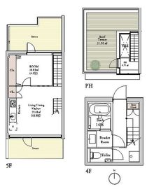 AUBE TAKANAWA 402 間取り図