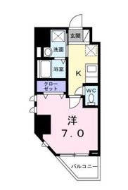 プラザ・デル・ソル本郷 303 間取り図