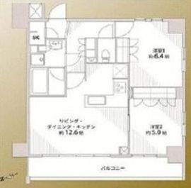 オープンレジデンシア板橋 2階 間取り図