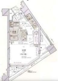 パレステュディオ御茶ノ水駿河台参番館 4階 間取り図