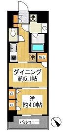 日神デュオステージ関内 7階 間取り図