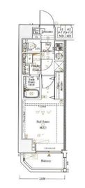 ログ桜木町 4階 間取り図