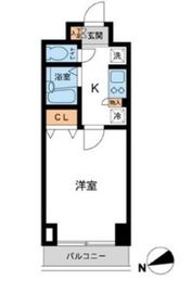 Cassia Kawasaki Residence (カッシア川崎レジデンス) 609 間取り図