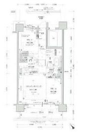 ブリリア早稲田諏訪通り 8階 間取り図